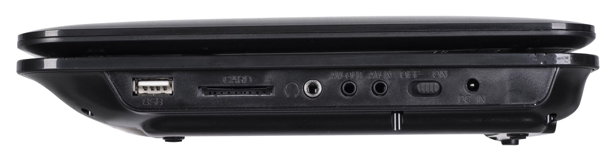 10" Portable DVD/Media Player Kit with extended 5 hr. Battery, Black O594099