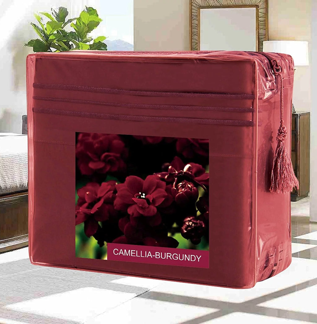 Black Queen 4-Piece Deep Pocket Bed Sheet Set A777440