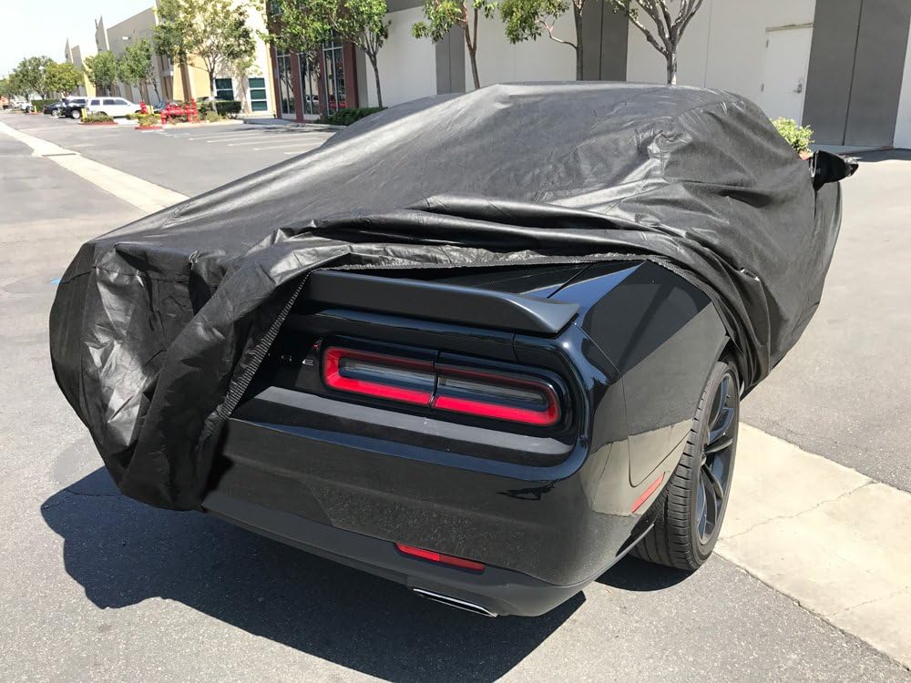 Custom Fit Car Cover Black B371
