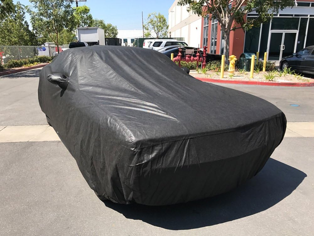 Custom Fit Car Cover Black B371