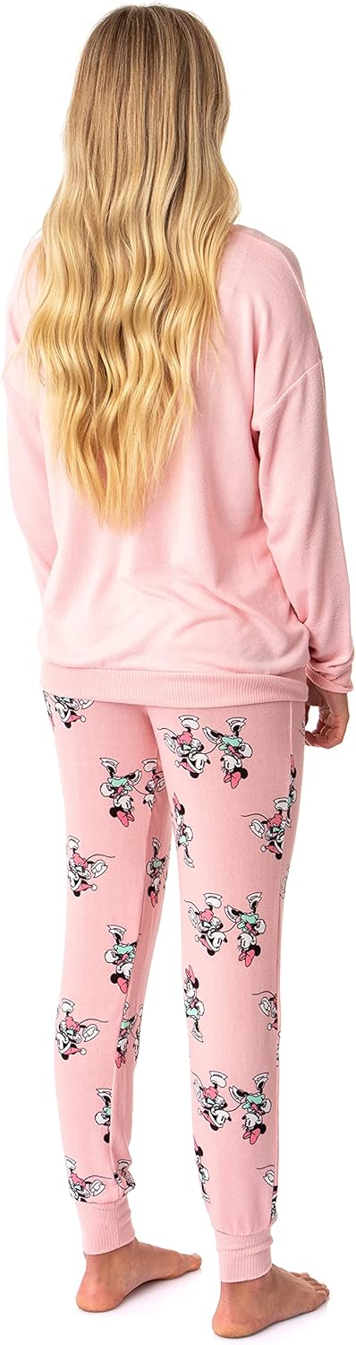 Pink Plus Size Pajama Set V821