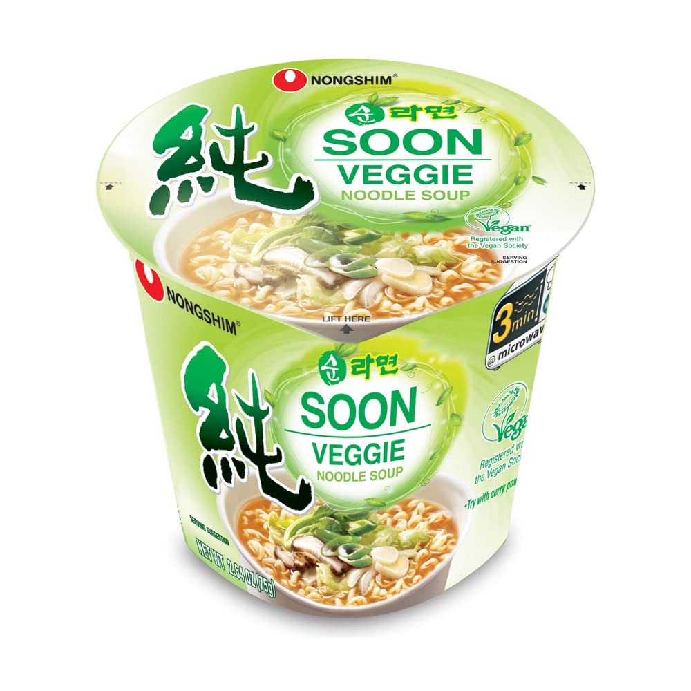 6 Flavors Instant Noodle Soup Package G74706