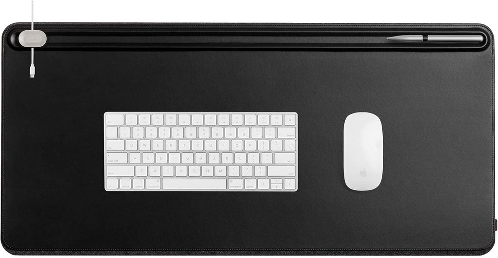 Vegan Leather Recycled PET Felt Desk Mat E418