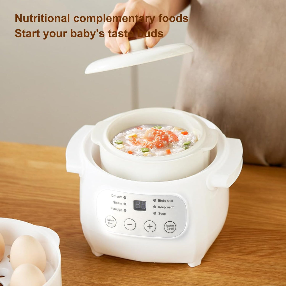 Mini Ceramic Stew Cooker W35022