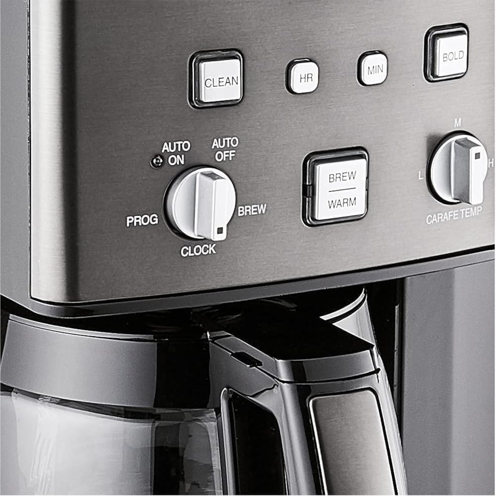 12 Cup Coffee Maker Black/Stainless Steel X2307