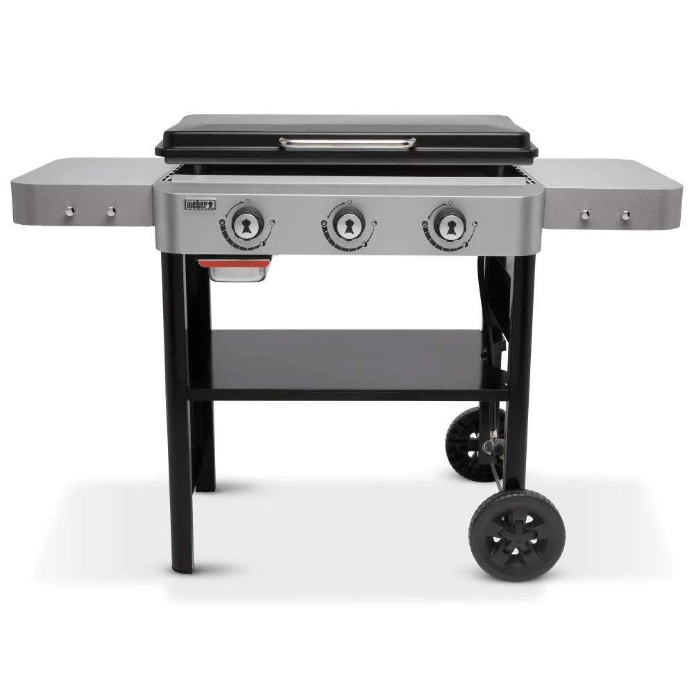 Black 28in 3 Burner Liquid Propane Outdoor Griddle I463