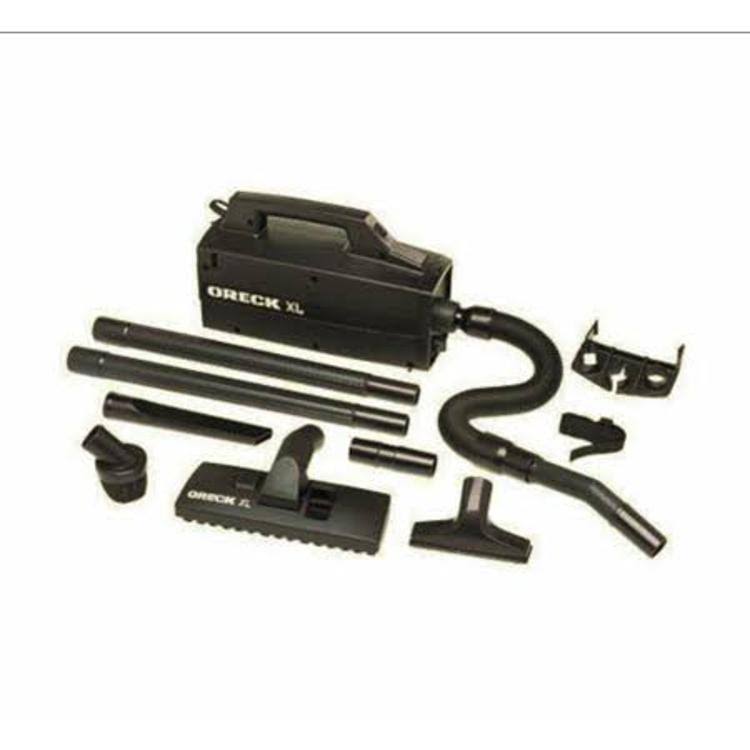 Compact Canister Vacuum Cleaner Black F876679