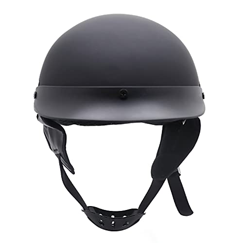 Matte Black Half Face Helmet P888630