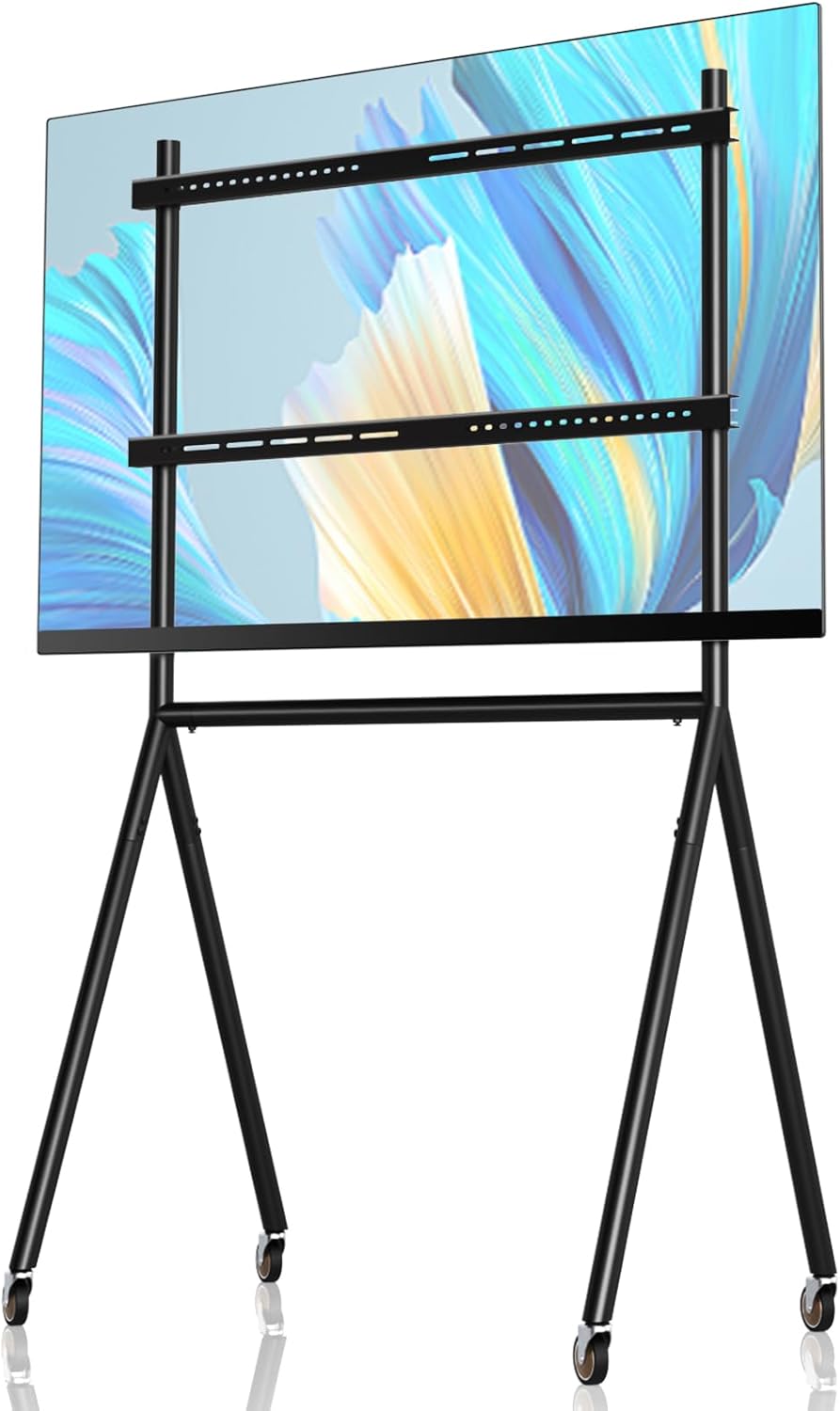 TV Easel Stand 37"-70" inch Adjustable with Wheels J8656