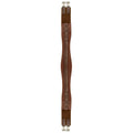 African Walnut Chafeless Girth with Dual Elastic Ends M4248