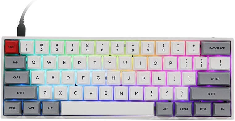61 Keys Hot Swappable Mechanical Keyboard N55167