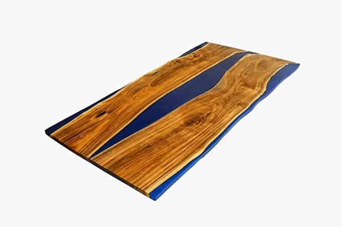 Large Epoxy Resin Dining Table (108 x 36 Inches) G84499