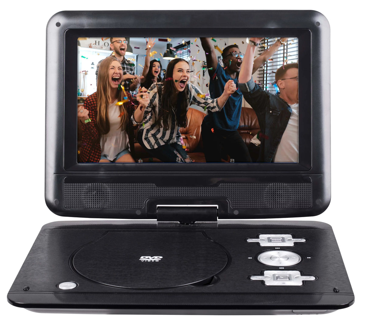 10" Portable DVD/Media Player Kit with extended 5 hr. Battery, Black O594099