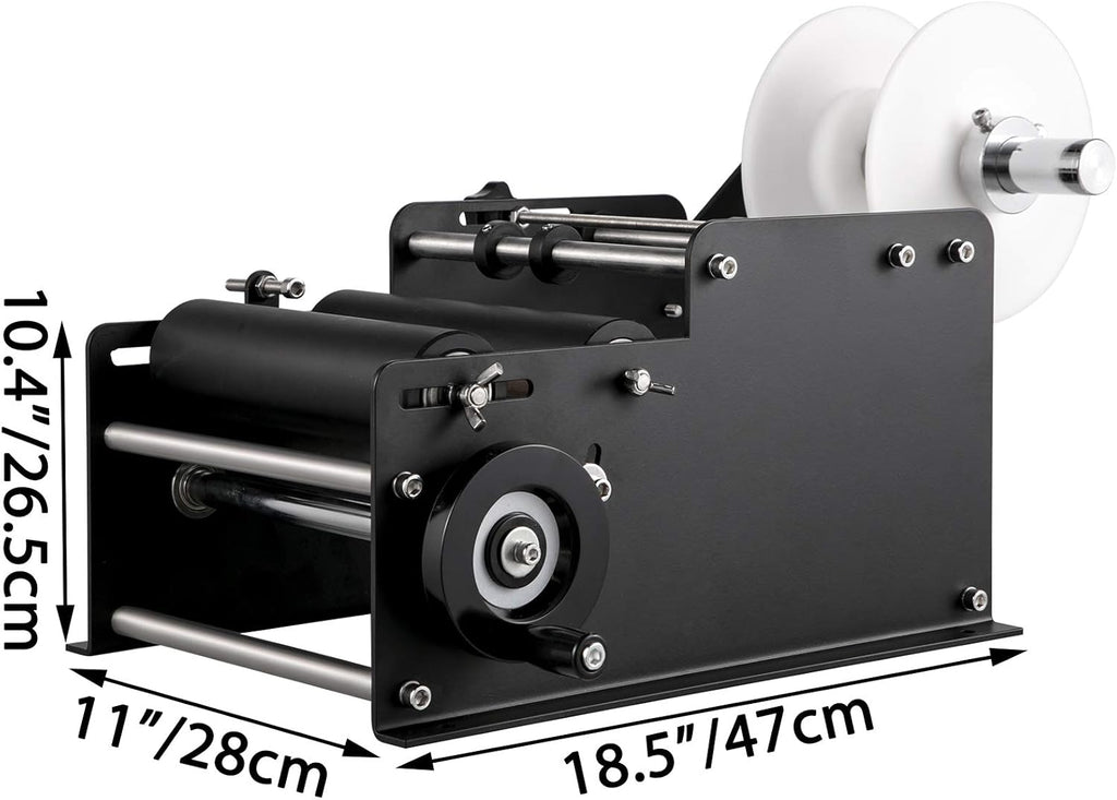 Manual Round Bottle Labeling Machine 20-40 pcs/min C69632