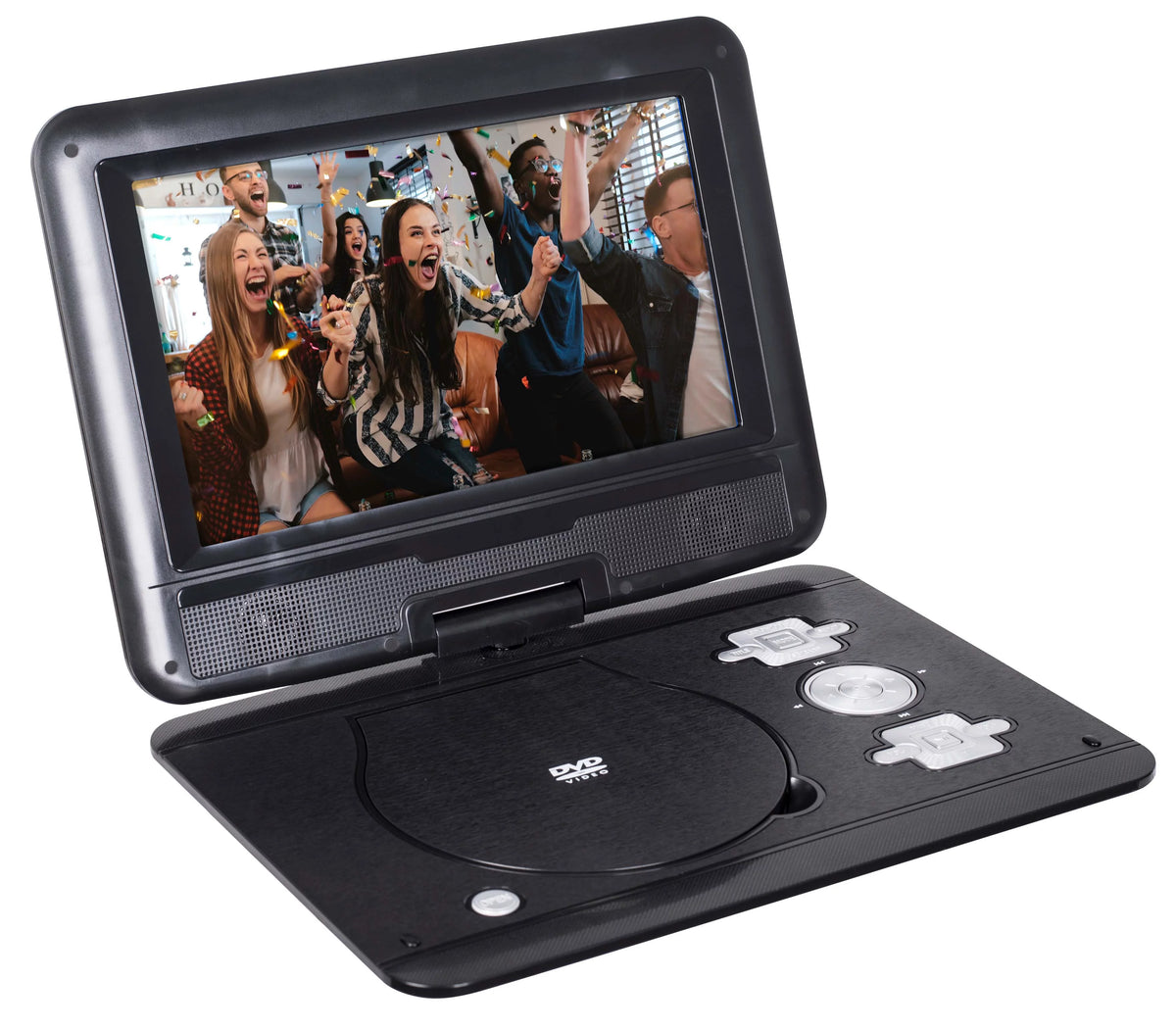 10" Portable DVD/Media Player Kit with extended 5 hr. Battery, Black O594099