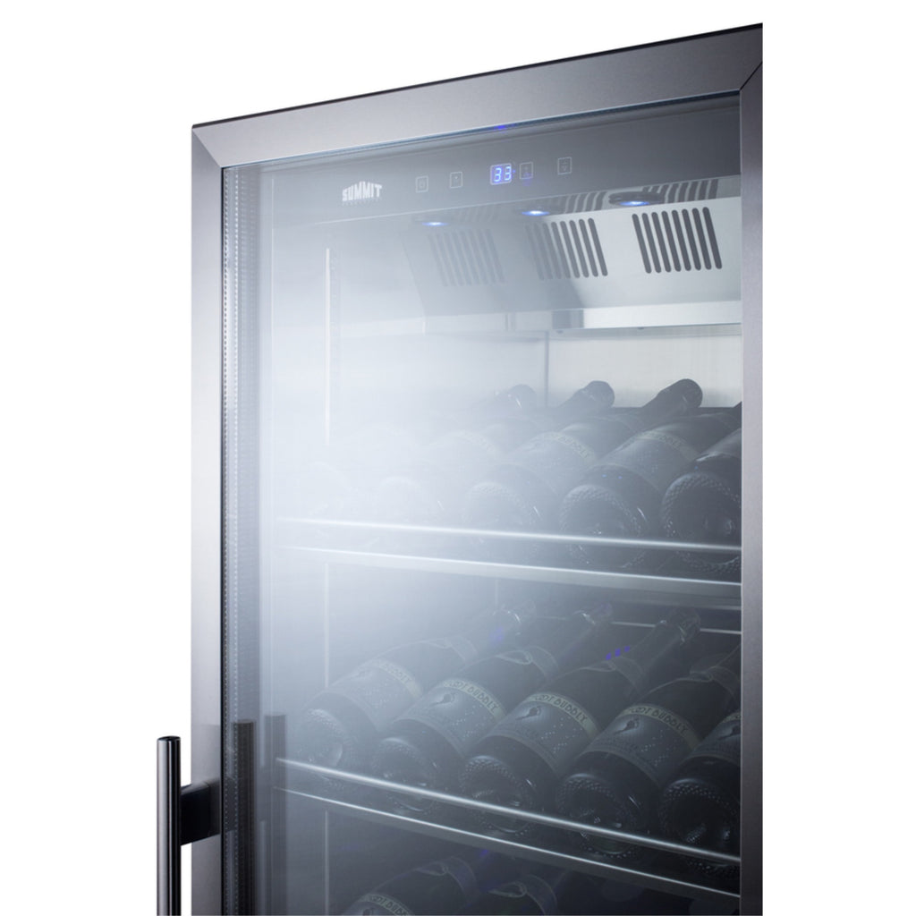 24" Wide Single Zone Commercial Wine Cellar Q6063
