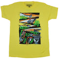 Slashing Zack Zick Whack Jack Panels T-Shirt T53092