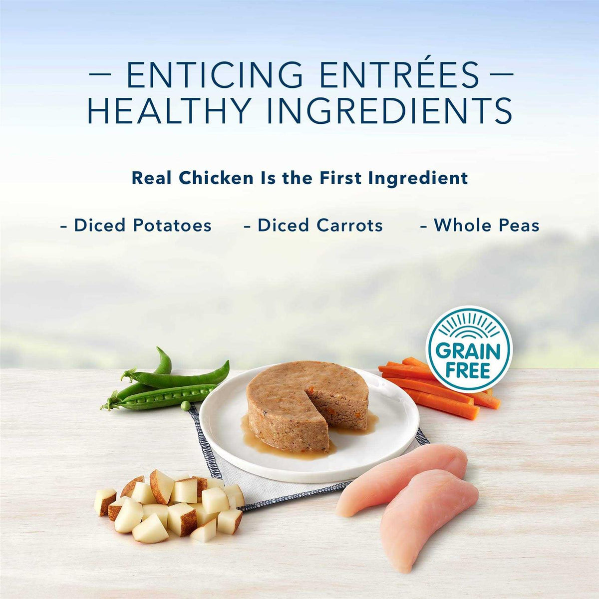 Grilled Chicken Flavor Pate Small Breed Dog Food V5315