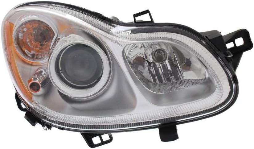 Halogen Headlight Assembly Pair for Smart Fortwo 2010 2011 2012 R8415