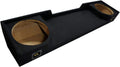 Dual 12 Kicker C12 Subwoofer Sub Box Enclosure 600 Watts Peak Z777102