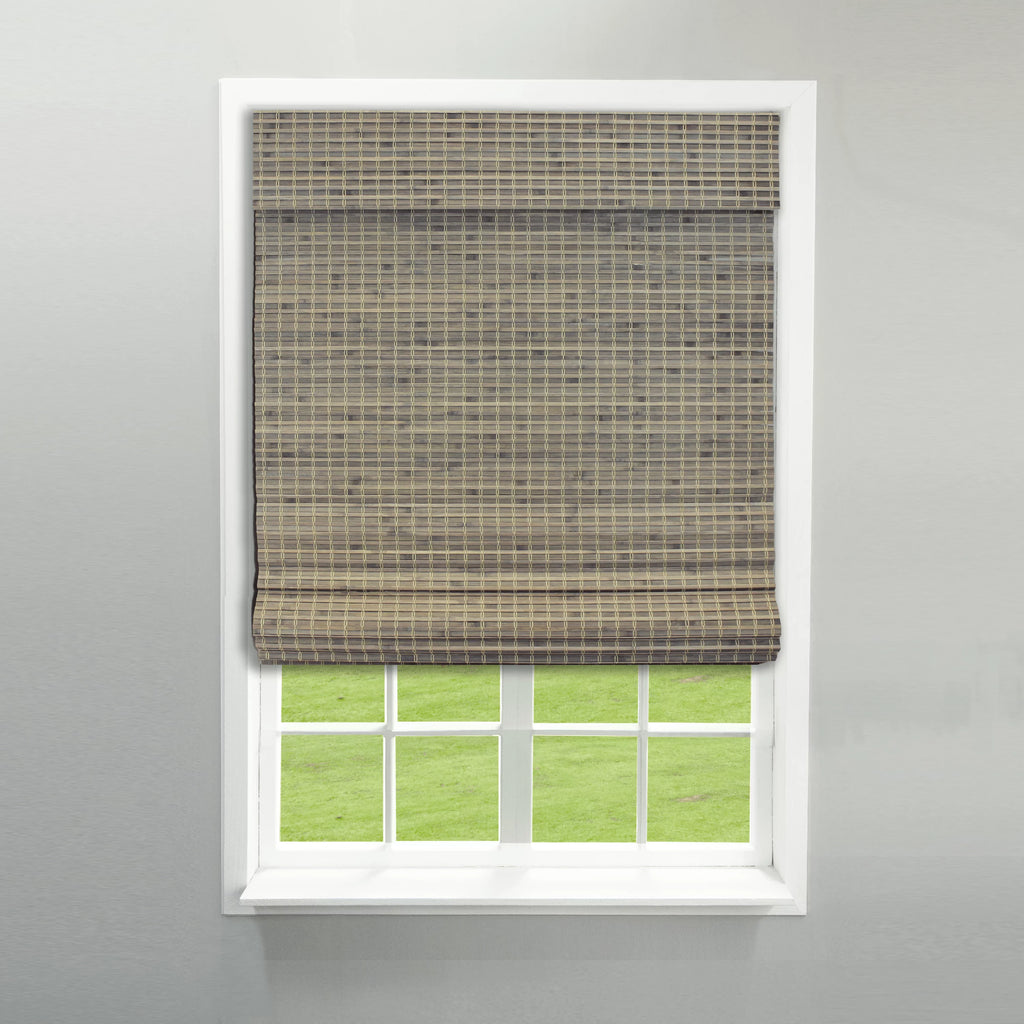 Cordless Privacy Weave Roman Shade Z76357