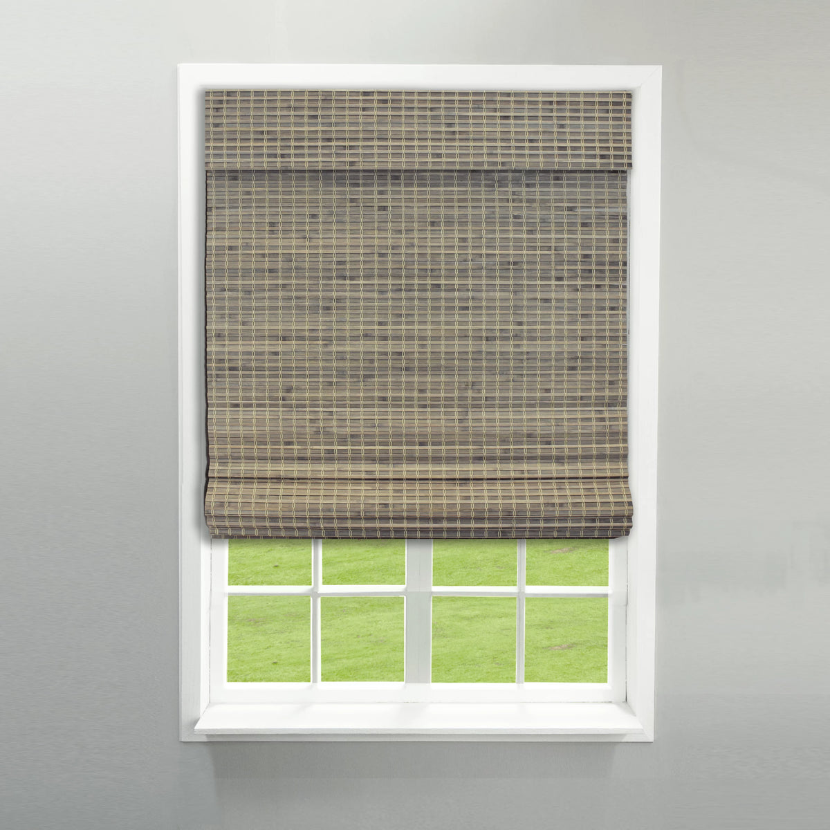 Cordless Privacy Weave Roman Shade Z76357