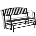 Patio Glider Bench with Cushion Q88276