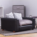 Medium Leatherette Pets Sofa R5187