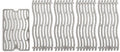 Three Cast Stainless Steel Cooking Grids G3652