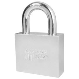 Silver Solid Steel High Security Padlock Boron Alloy Shackle K40041
