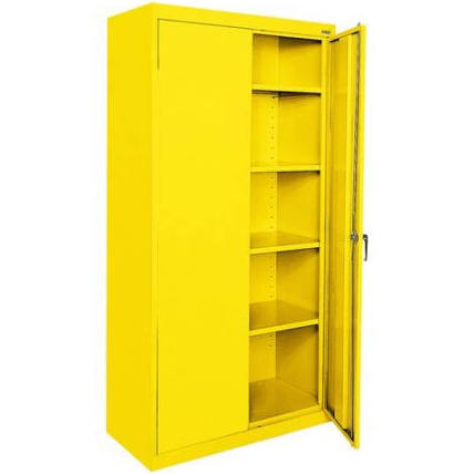 2 Door Storage Cabinet Navy Blue Y7320