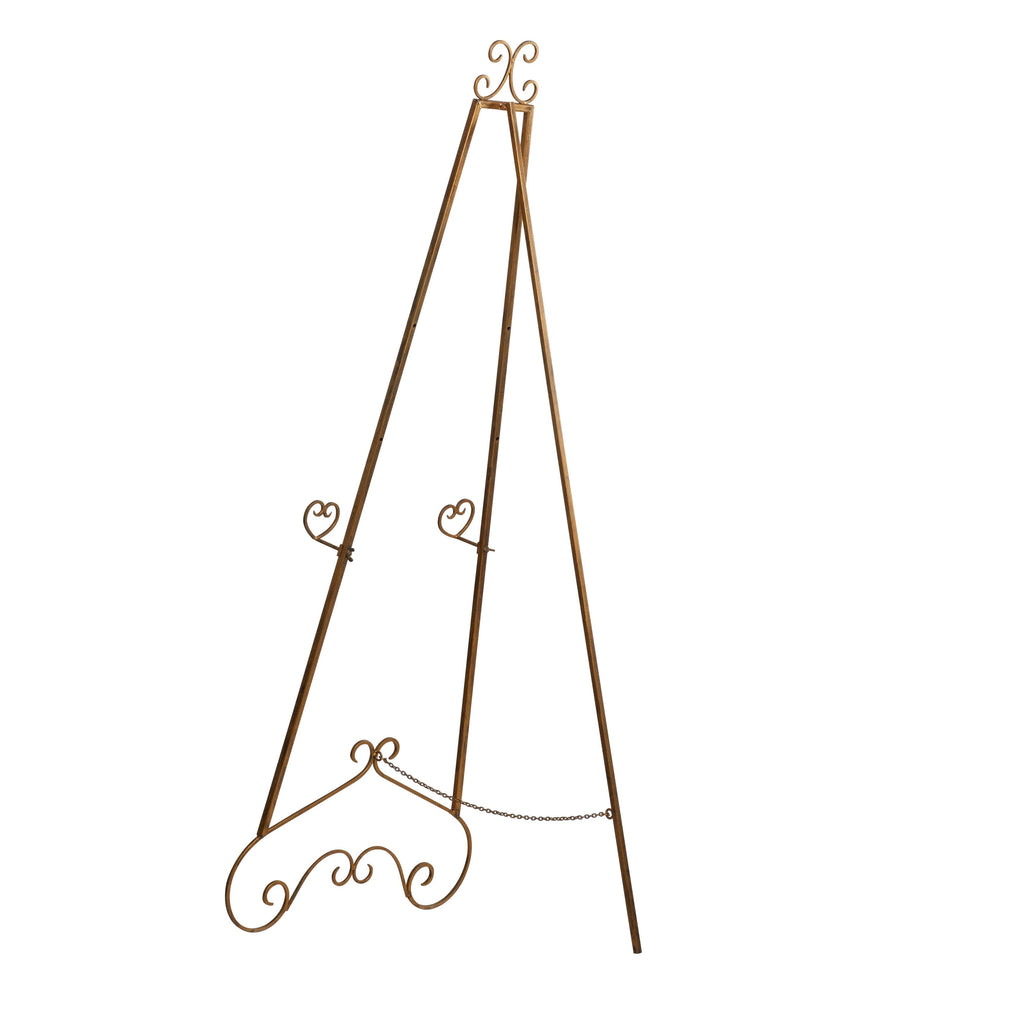 Silver Scrolled Easel E41113