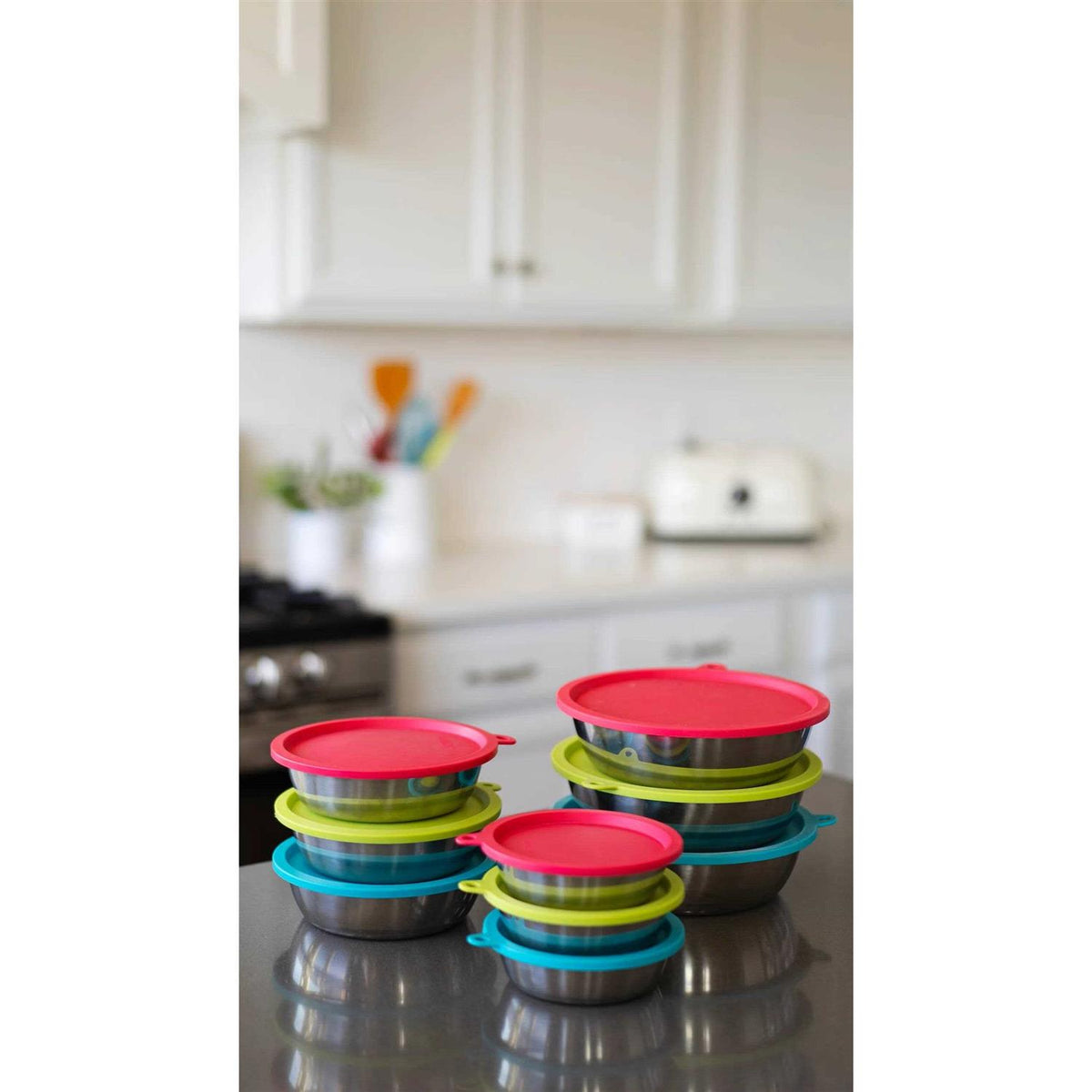 Bowl & Lid Set O9434