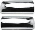 Chrome Door Mirror Cover Pair for Freightliner Cascadia Trucks 2008-2015 Z6868