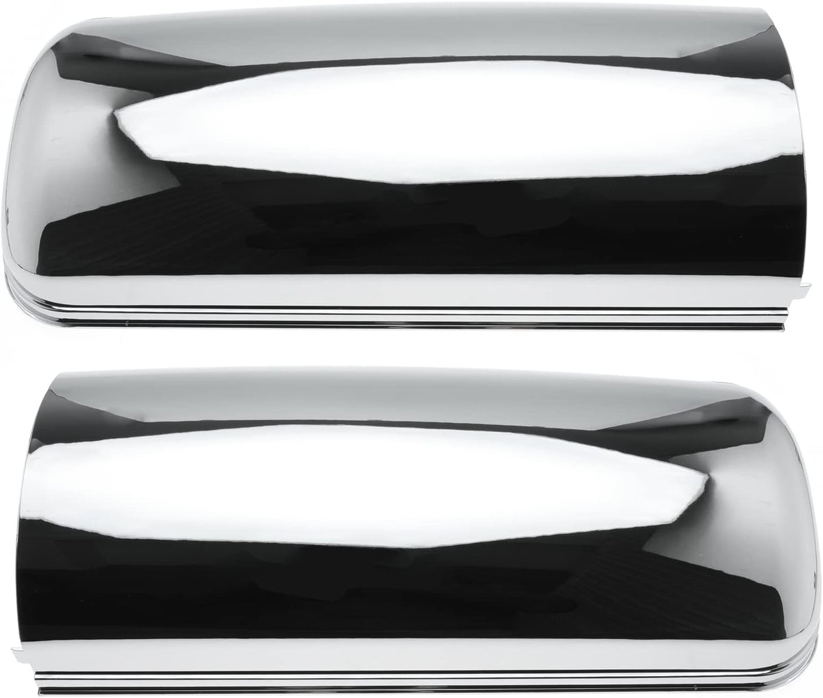 Chrome Door Mirror Cover Pair for Freightliner Cascadia Trucks 2008-2015 Z6868