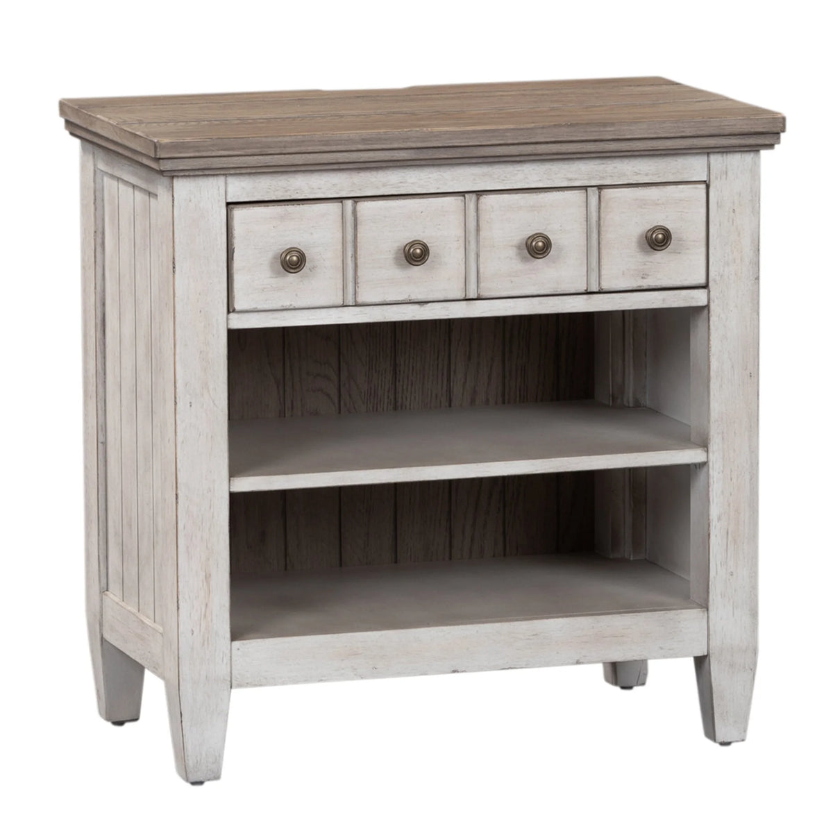 1 Drawer Night Stand with Charging Station V630152