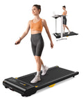 Under Desks Treadmill Walking Pad, Mini Treadmill 2.25HP 265 lb Capacity with Remote Control E690060