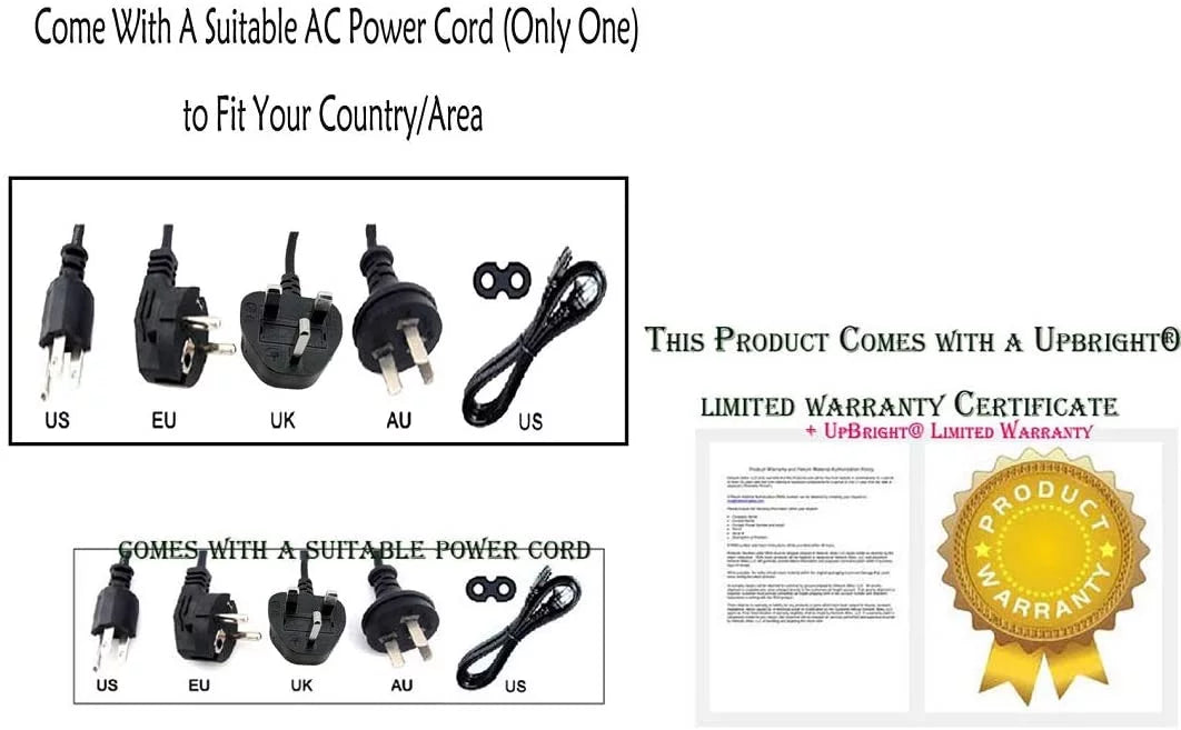 AC / DC Adapter Power Supply Cord Cable PS Charger S46191
