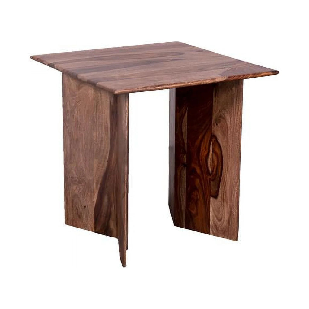 Solid Sheesham Wood End Table T2829