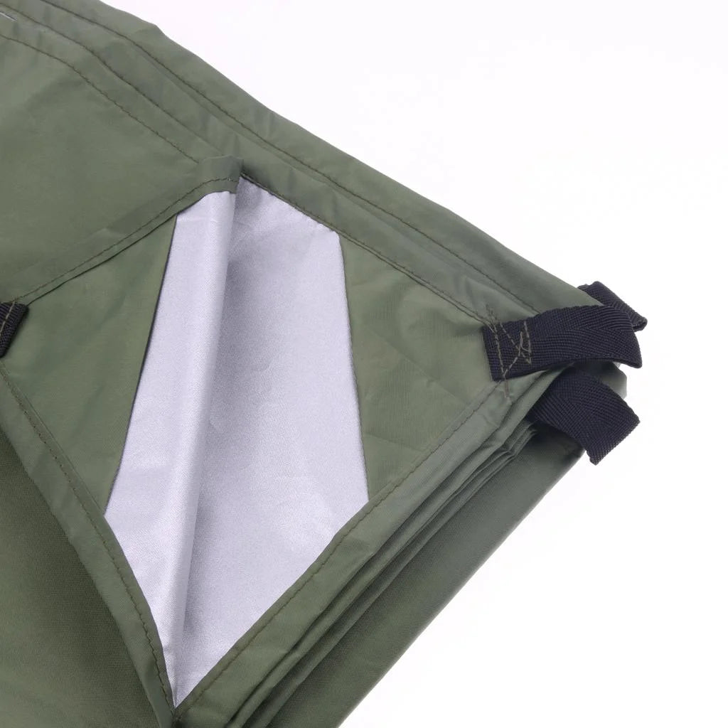 Blue Green Camping Tarp Shelter W6695