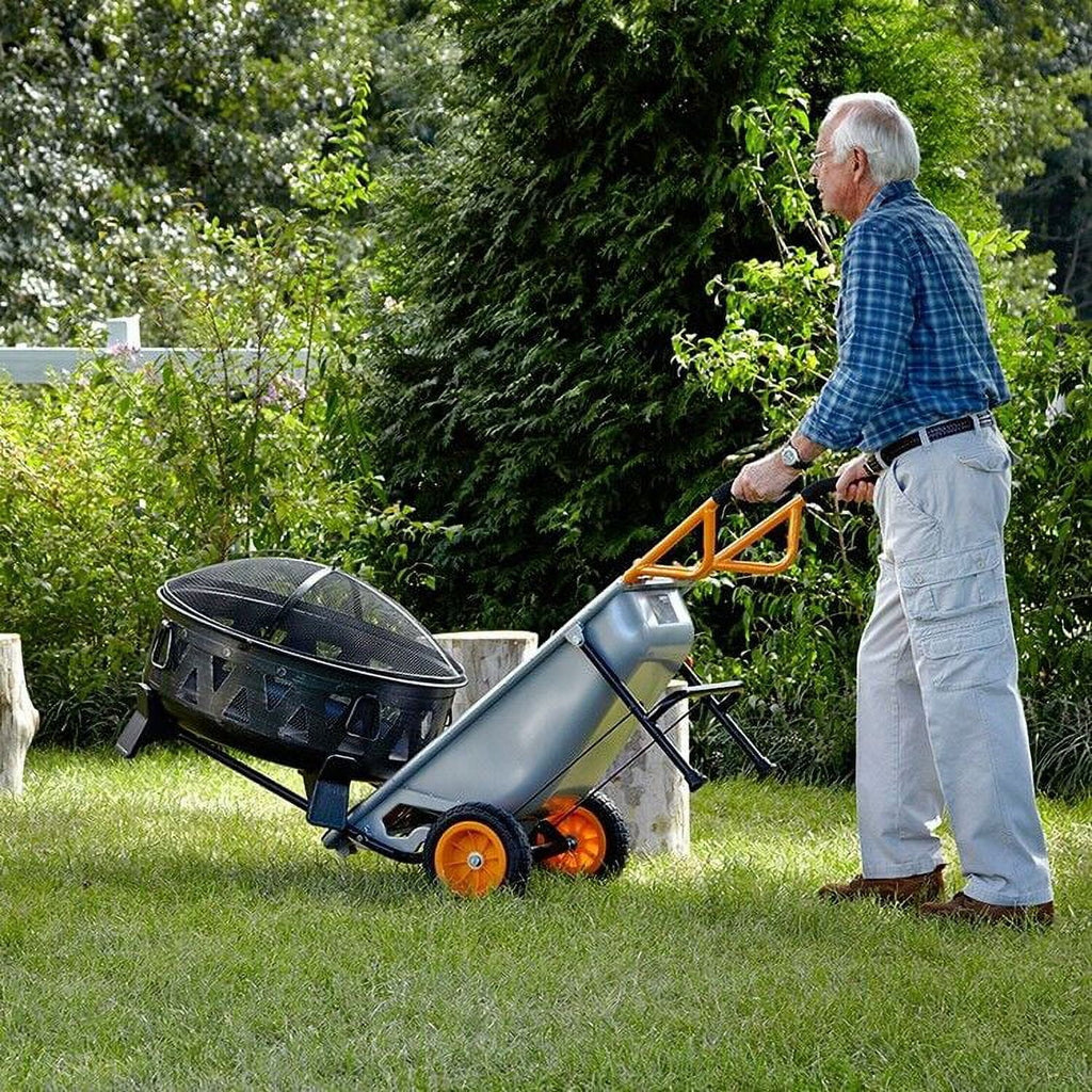 8-in-1 Yard Cart Wheelbarrow Dolly U1205