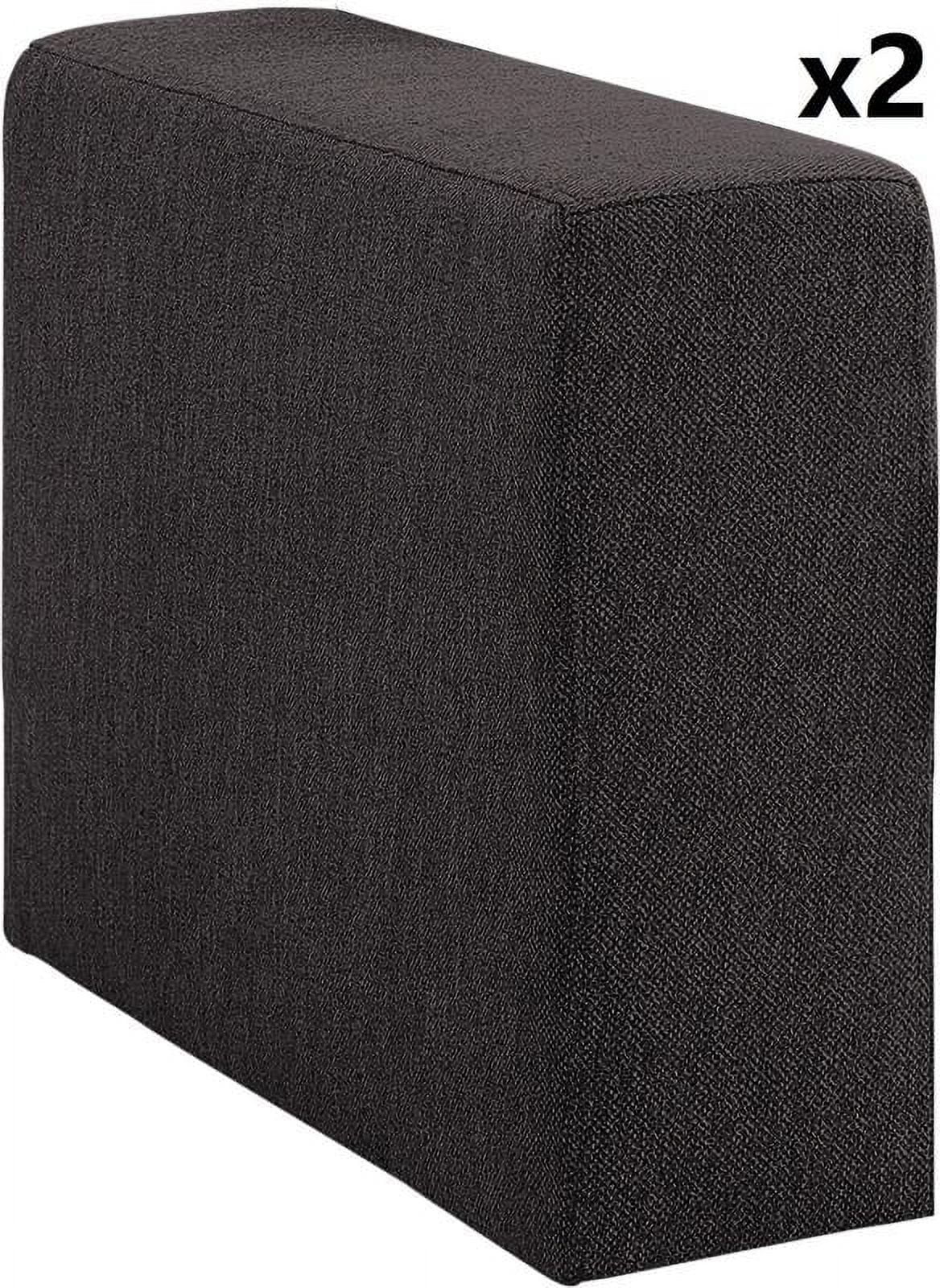 Dark Gray Linen Fabric 4 Seater Sofa Z4062