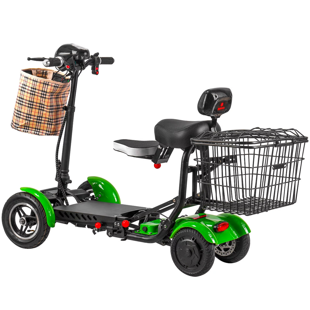 Blue 4 Wheel Foldable Electric Mobility Scooter E9979