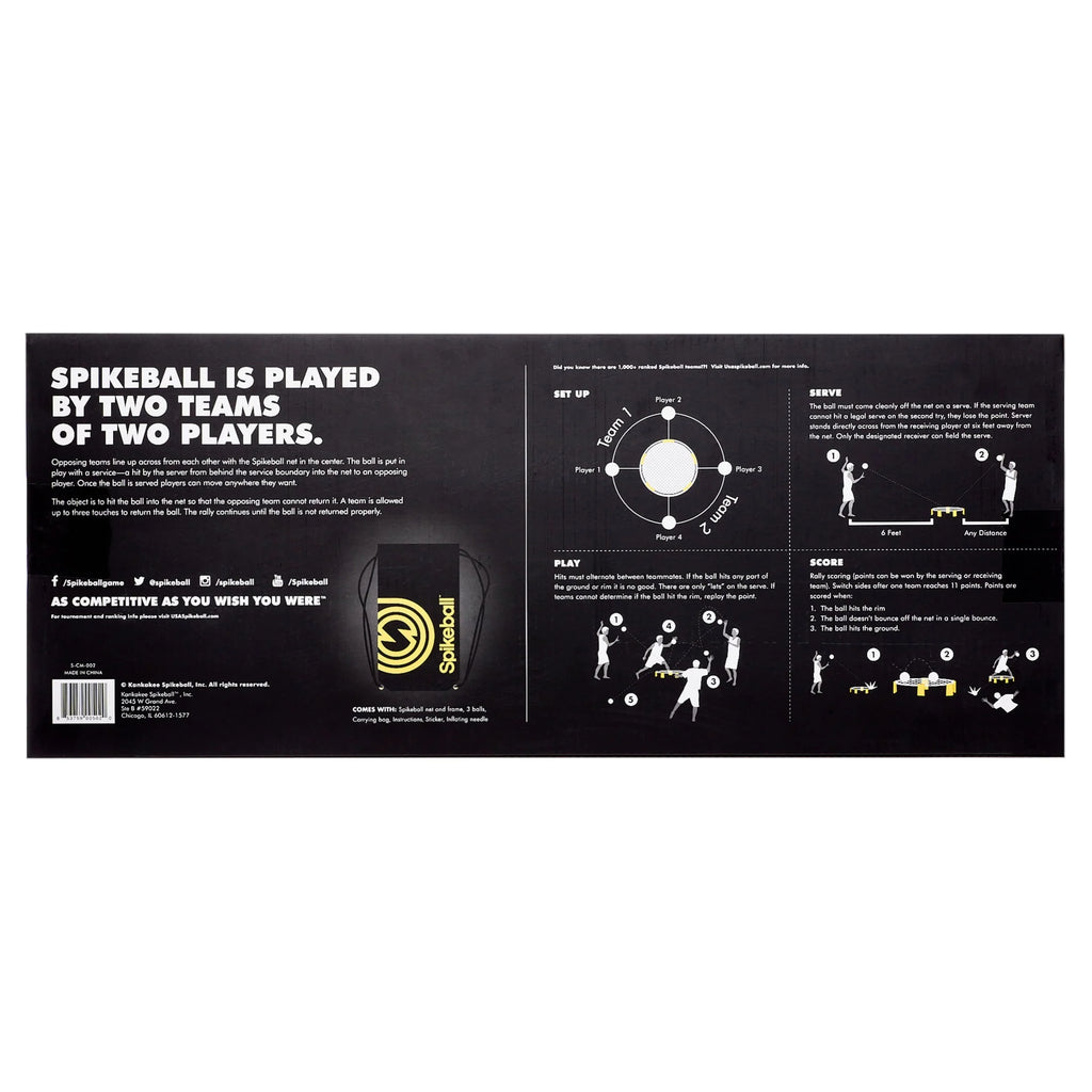 Portable Foldable 3 Ball Kit with Adjustable Net O984546