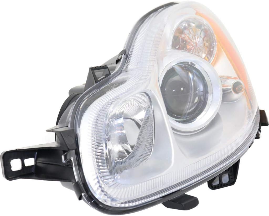Halogen Headlight Assembly Pair for Smart Fortwo 2010 2011 2012 R8415