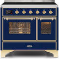 Blue Induction Range with Electric Oven O51002