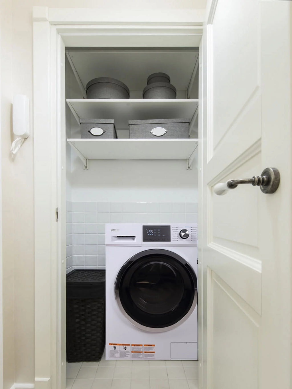 White 2.7 cu ft Front Loading Combo Washer and Dryer C843
