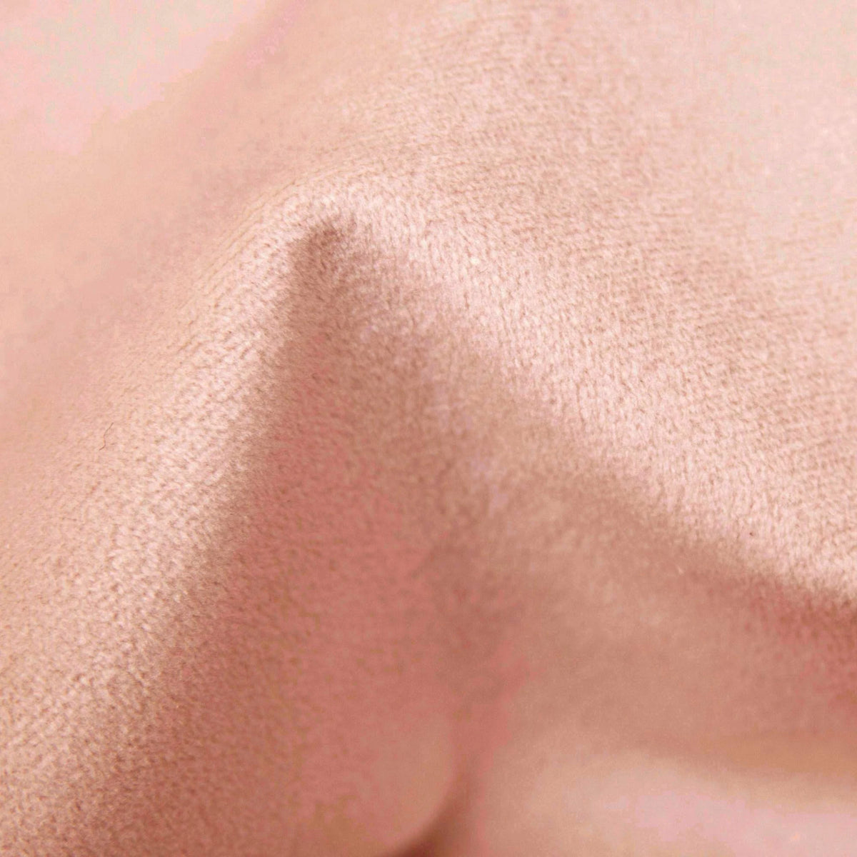 Blush Velvet Wingback Bed M527589