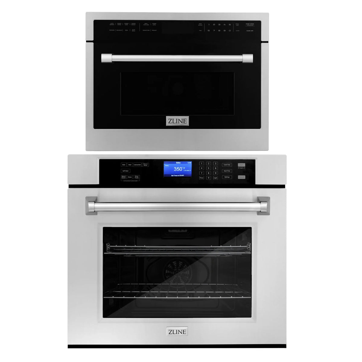 30 in. Self-Cleaning Wall Oven and 24 in. Microwave Oven G49660