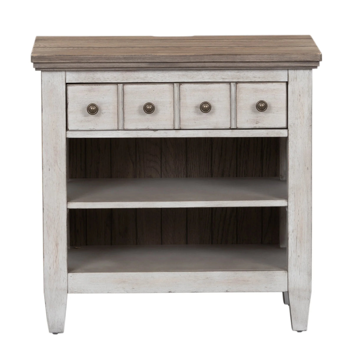 1 Drawer Night Stand with Charging Station V630152